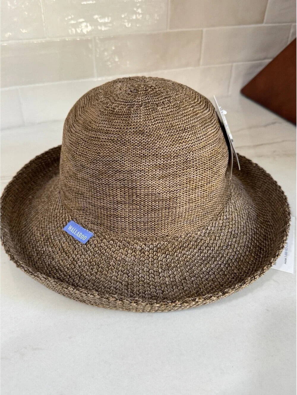 Wallaroo Hat Company Petite Victoria sun hat Shade Suede